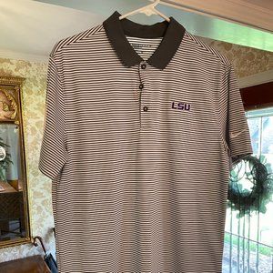 LSU Tigers Nike Golf Polo